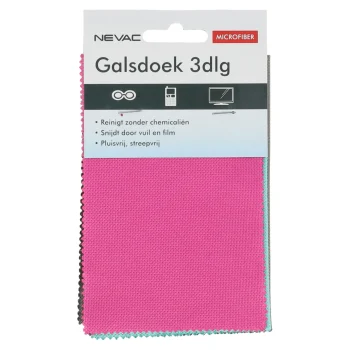 Online Nevac Glasdoek 3-delig