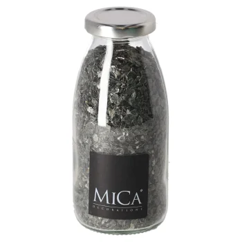 Online Mica Decorations Glimmer Pebbles 3-4mm 250ml Donkergrijs