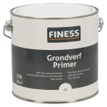 Clearance Finess Grondverf Wit 2.5L Wit Promo