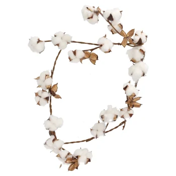 Clearance Natural Collections Guirlande Katoen Wit 123 Cm