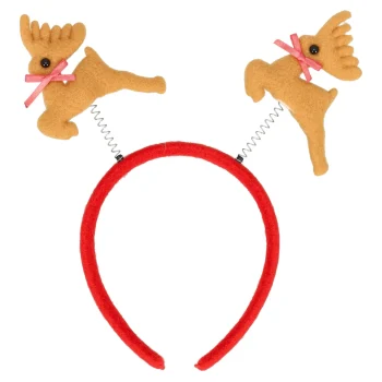 Discount Haarband Kerst Gewei Rood
