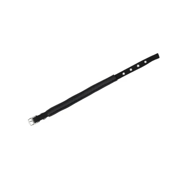 Online Friendly Pet Halsband Soft Zwart 15mmx39cm FP