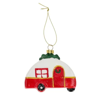 Sale Hanger Caravan Rood 10 X 8 Cm