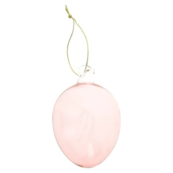 Sale O'malley Hanger Ei Glas Roze 8cm