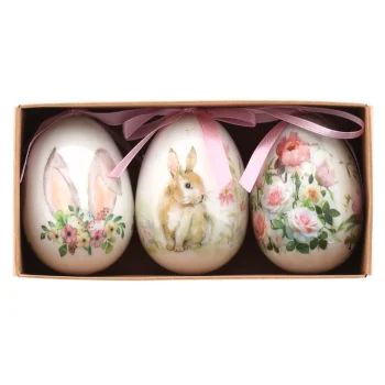 Hot Hanger Ei Konijn C 75mm 3st