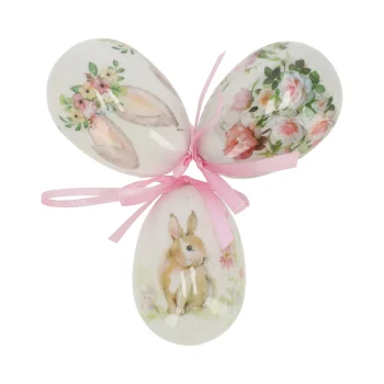 Hot Hanger Ei Konijn C 75mm 3st