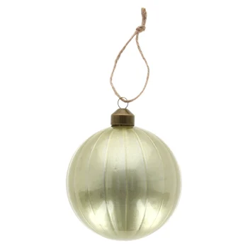 Best Hanger Glas Bal 10 Cm Groen