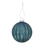 Best Hanger Glas Bal 8 Cm Blauw