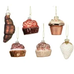New Decoris Hanger Glas Cake 6 Cm