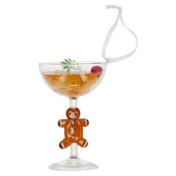 Fashion Hanger Glas Cocktail Gingerbread