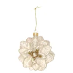 Sale Hanger Glas Kerstster Champagne