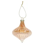 Clearance Hanger Glas Pegel 10 Cm Koper