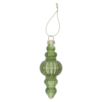 New Hanger Glas Pegel 11 Cm Groen