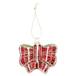 Hot Hanger Glas Strik Rood