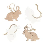 Hot Natural Collections Hanger Hout Pasen 7cm 4st