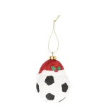 Discount Hanger Kerstmuts Voetbal 7 X 9 Cm