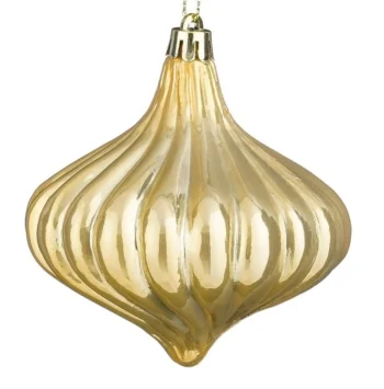 Outlet Mica Decorations Hanger Ornament Goud 9 X 10 Cm