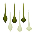 Online Decoris Hanger Pegel Glas Mat Groen 31 Cm