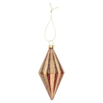 Clearance Hanger Pegel Rood Goud 6 X 12 Cm