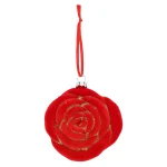 Online Hanger Roos Rood 9 X 8 Cm