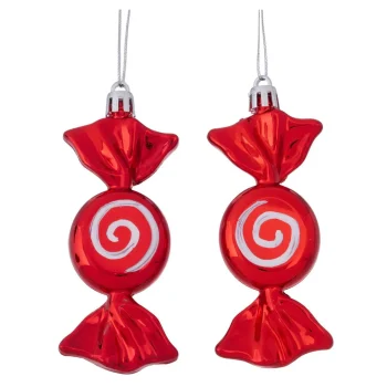 Hot Boltze Home Hanger Snoep Goody Rood 11x4cm 2st