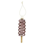 Fashion Hanger Suikerspin Chocolade 12 Cm
