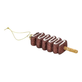 Fashion Hanger Suikerspin Chocolade 12 Cm