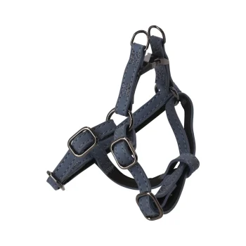 Discount Flamingo Harnas Delu Blauw XS 30-35cm 10mm