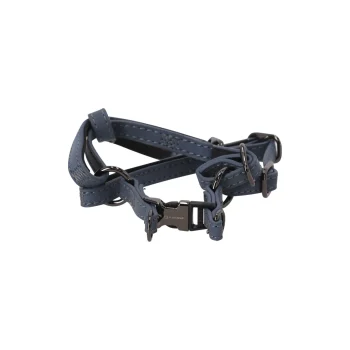 Discount Flamingo Harnas Delu Blauw XS 30-35cm 10mm