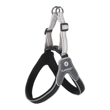 Hot Flamingo Harnas Hilka Easy Zwart XL 25mm 50-60cm FP