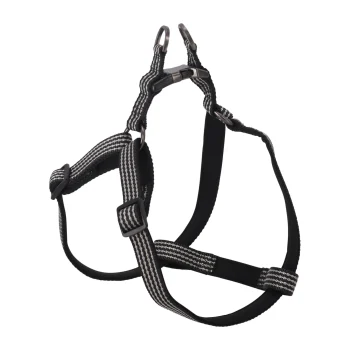 Outlet Flamingo Harnas Step&go Jannu Zwart M 35-60cm