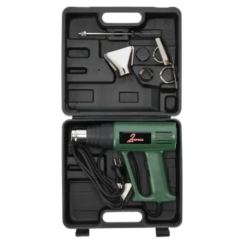 Online 2-Force Heteluchtpistool Met Koffer HP2000W