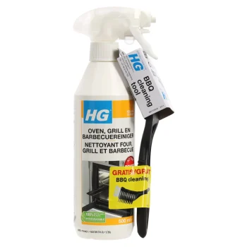 Outlet HG Krimp Barbecue Reiniger + Borstel