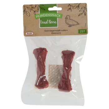 Online Smulti Hondensnack Been Eend 10cm 2st