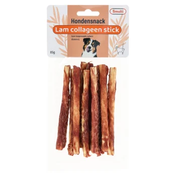 Online Smulti Hondensnack Collageen Lam Stick 85g