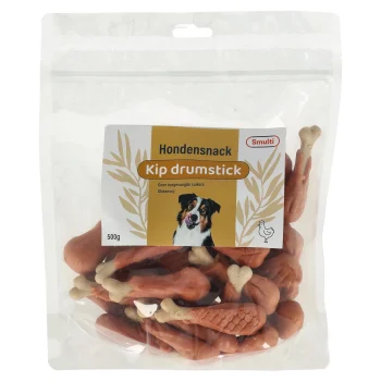 New Smulti Hondensnack Drumstick Kip 500g