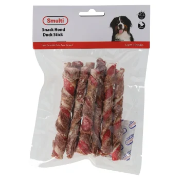 Fashion Smulti Hondensnack Duck Stick 12cm Duo 10st