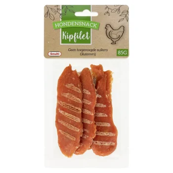 Clearance Smulti Hondensnack Kipfilet 85G