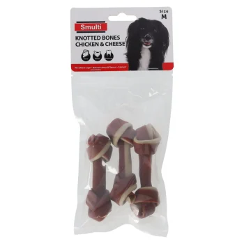 Sale Smulti Hondensnack Knoopbeen Kip Met Kaas 3st M