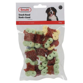 Best Smulti Hondensnack Koek Met Eend 100 G