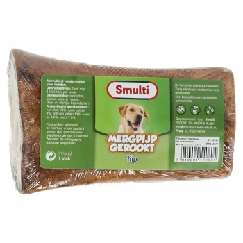 Discount Smulti Hondensnack Mergpijp Gerookt Kip