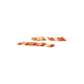 Fashion Smulti Hondensnack Rawhide Staaf + Kip 7/8mm 12cm 350g