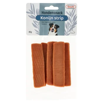 Online Smulti Hondensnack Strip Konijn 85g