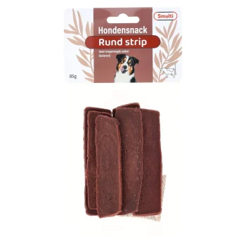 Clearance Smulti Hondensnack Strip Rund 85g