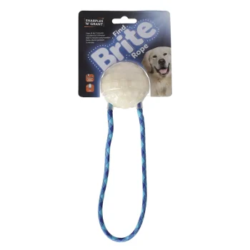 Best Karlie Flamingo Hondenspeelgoed Bal + Touw Glow 6cm