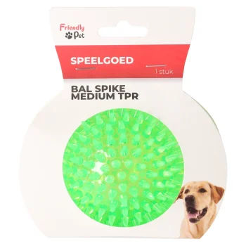 Hot Friendly Pet Hondenspeelgoed Bal Spike Medium TPR