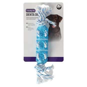 Fashion Friendly Pet Hondenspeelgoed Denta Touw + Stick 13cm