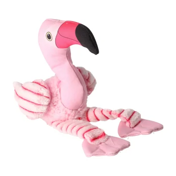 Online Friendly Pet Hondenspeelgoed Flamingo Roze 16x35cm