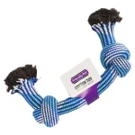 Fashion Friendly Pet Hondenspeelgoed Halter 47cm Blauw/wit