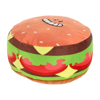 New Friendly Pet Hondenspeelgoed Hamburger Pluche 18cm